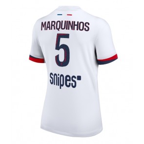 Paris Saint-Germain Marquinhos #5 Udebanetrøje Dame 2025-26 Kortærmet